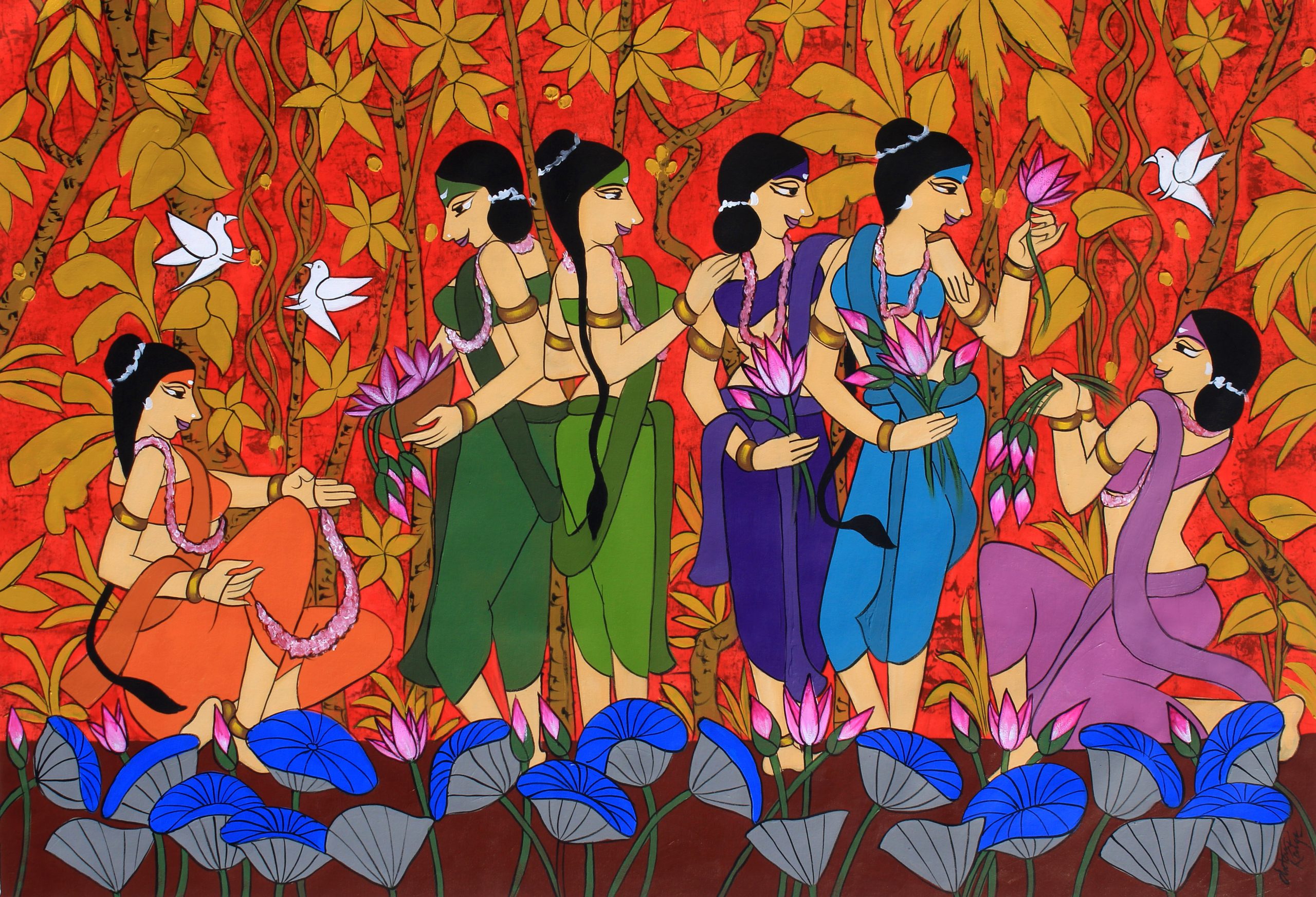 Flower sellers