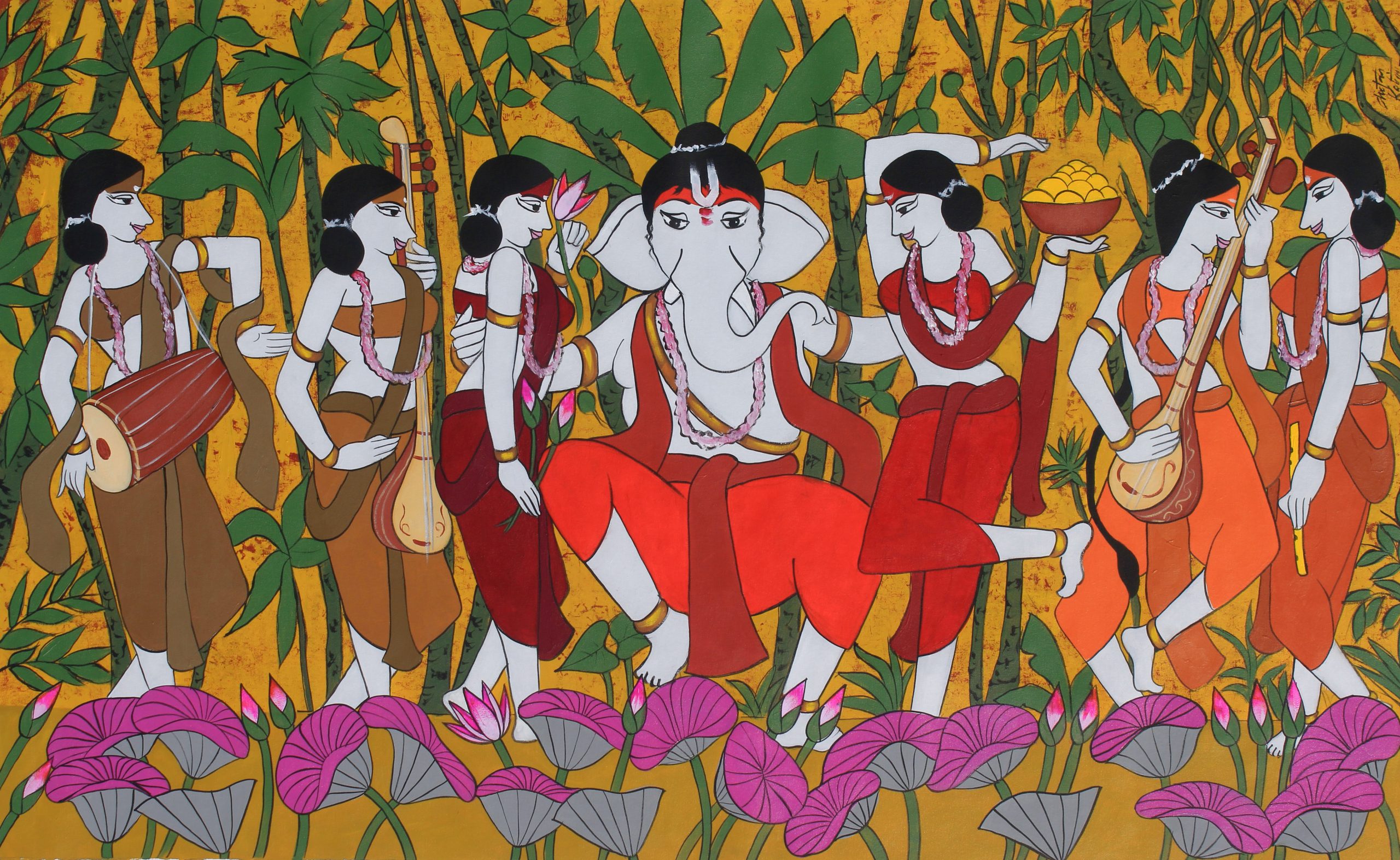 Riddhi siddhi ganesha